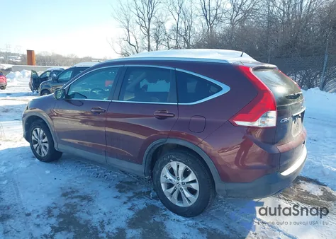 2013 Honda Cr-V Ex-L из США, поврежденный, VIN 5J6RM4H71DL080041